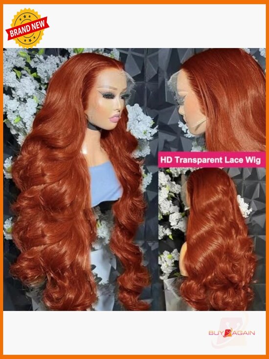 Ombre Highlight 360 Lace Front Wig Human Hair Deep Wave Glueless 220 Density main image 5